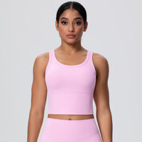 Padded Crop Tank Top for Women