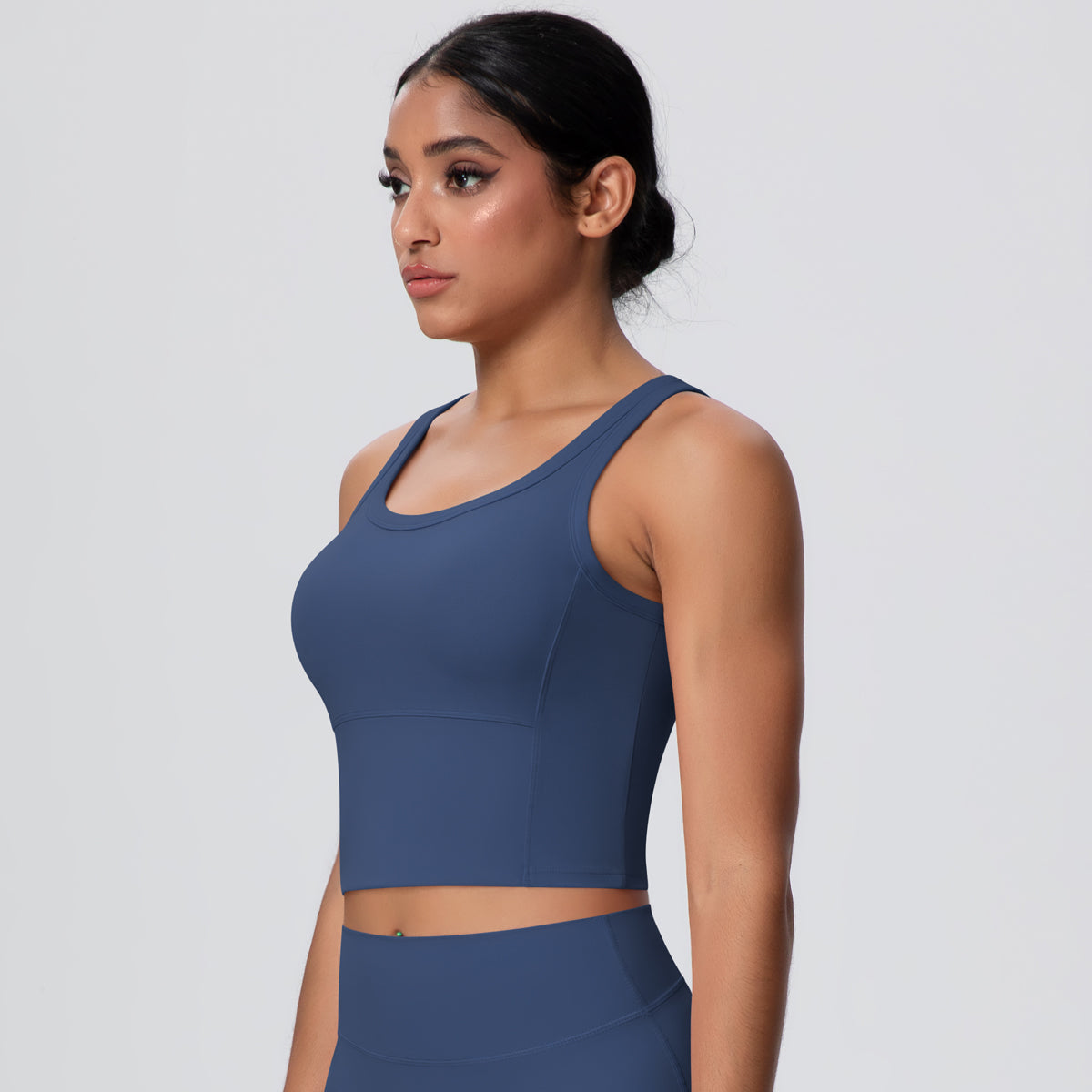 Padded Crop Tank Top for Women