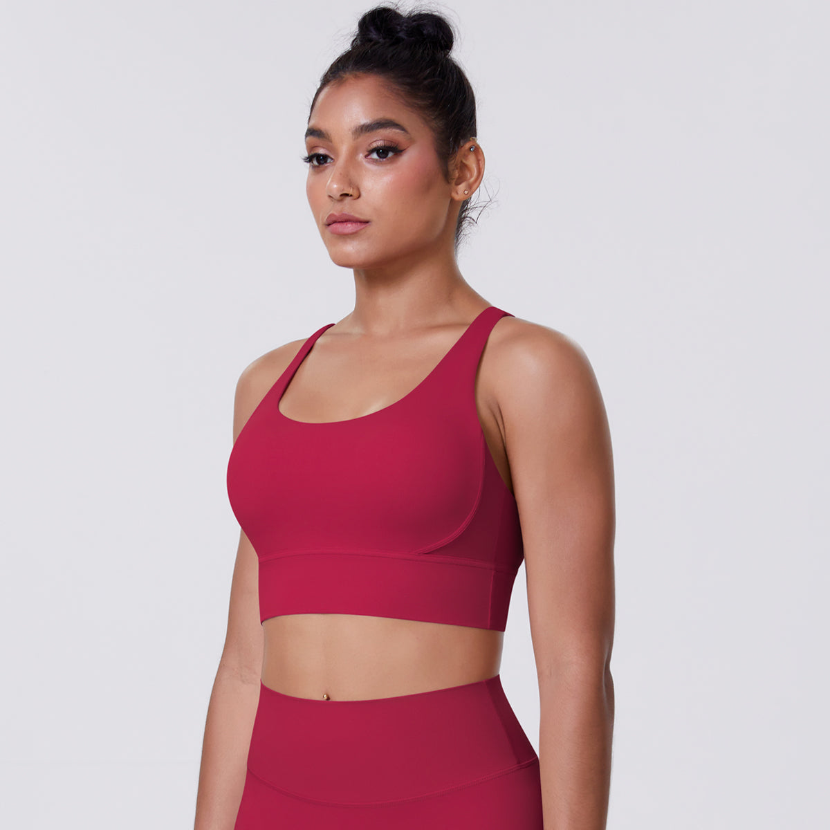 Cross-Back Sports Bra