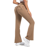 Cargo Pocket Flare Leggings