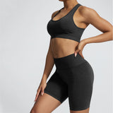 Open-Back 3D Compression Sports Bra