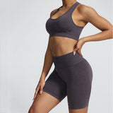 Open-Back 3D Compression Sports Bra