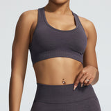 Open-Back 3D Compression Sports Bra