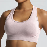 Open-Back 3D Compression Sports Bra