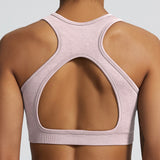 Open-Back 3D Compression Sports Bra