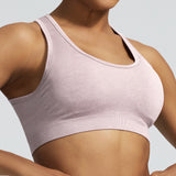Open-Back 3D Compression Sports Bra