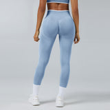 Contrast Trim 3D Compression Leggings