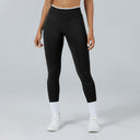 Contrast Trim 3D Compression Leggings