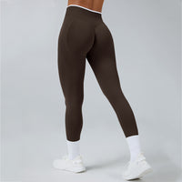 Contrast Trim 3D Compression Leggings