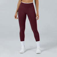 Contrast Trim 3D Compression Leggings