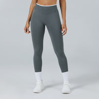 Contrast Trim 3D Compression Leggings