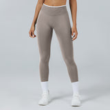 Contrast Trim 3D Compression Leggings