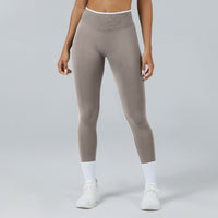 Contrast Trim 3D Compression Leggings