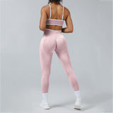 Contrast Trim 3D Compression Leggings