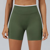 Contrast Trim 3D Compression Shorts