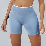 Contrast Trim 3D Compression Shorts