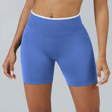 Contrast Trim 3D Compression Shorts