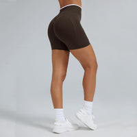 Contrast Trim 3D Compression Shorts