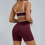 Contrast Trim 3D Compression Shorts