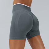 Contrast Trim 3D Compression Shorts
