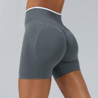Contrast Trim 3D Compression Shorts
