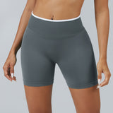 Contrast Trim 3D Compression Shorts