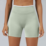 Contrast Trim 3D Compression Shorts