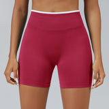 Contrast Trim 3D Compression Shorts