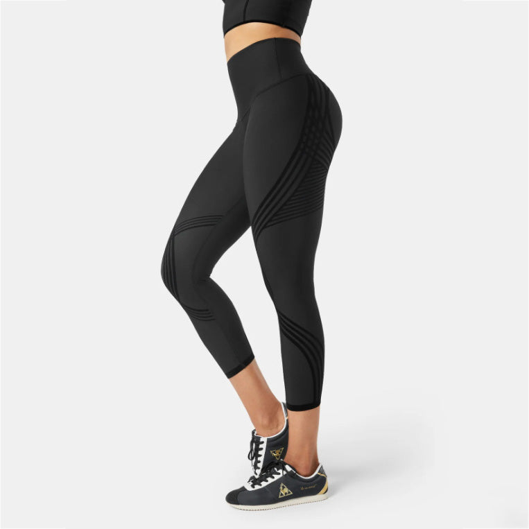 Reversible 7/8-Length 3D Compression Leggings