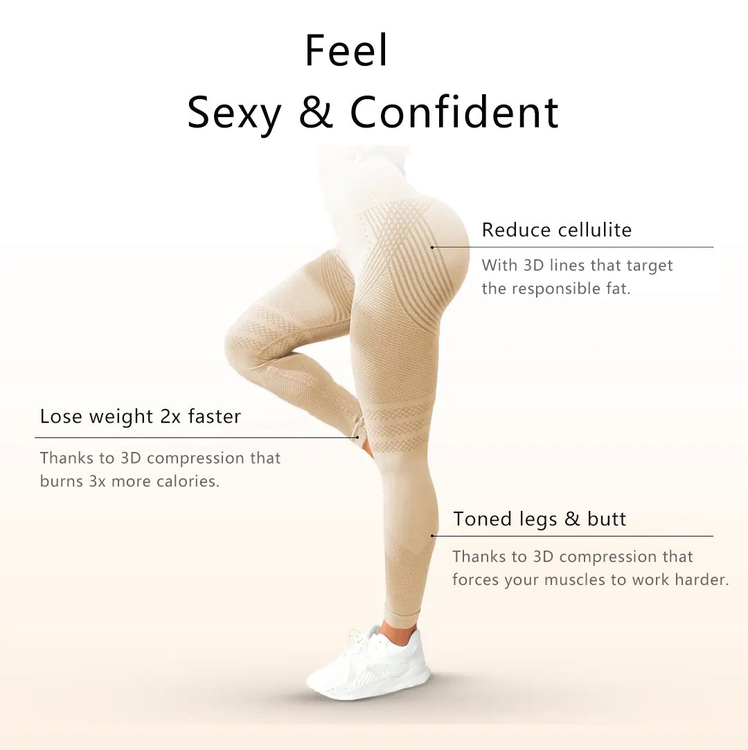 3D Compression Leggings