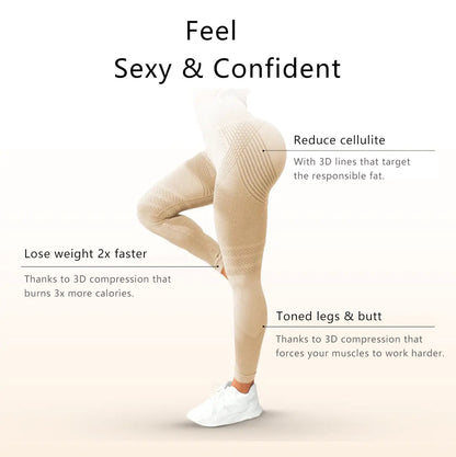 3D Compression Leggings