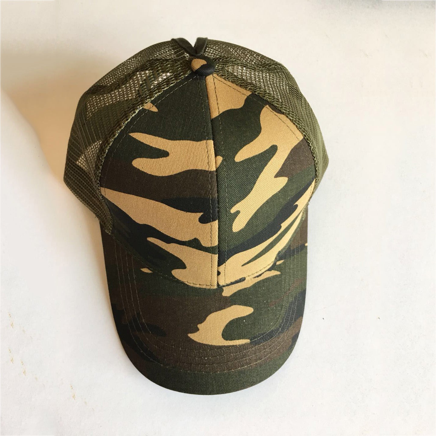 Sequin Back-Open Ponytail Baseball Cap