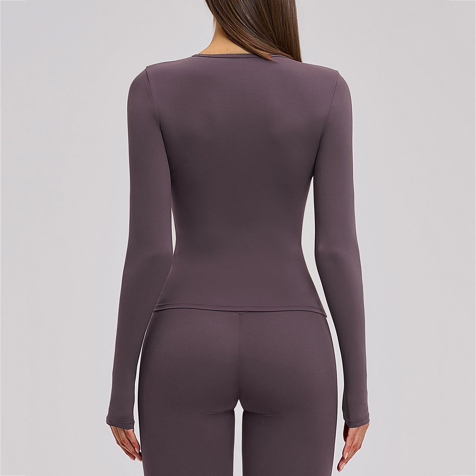 Ultra-Stretch Cropped Long Sleeve Active Top