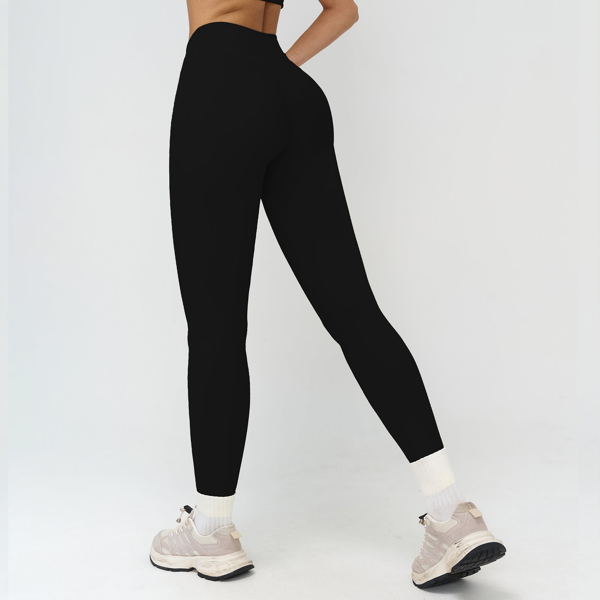 Peach-Lift High-Waisted Sculpting Leggings