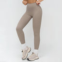 Peach-Lift High-Waisted Sculpting Leggings