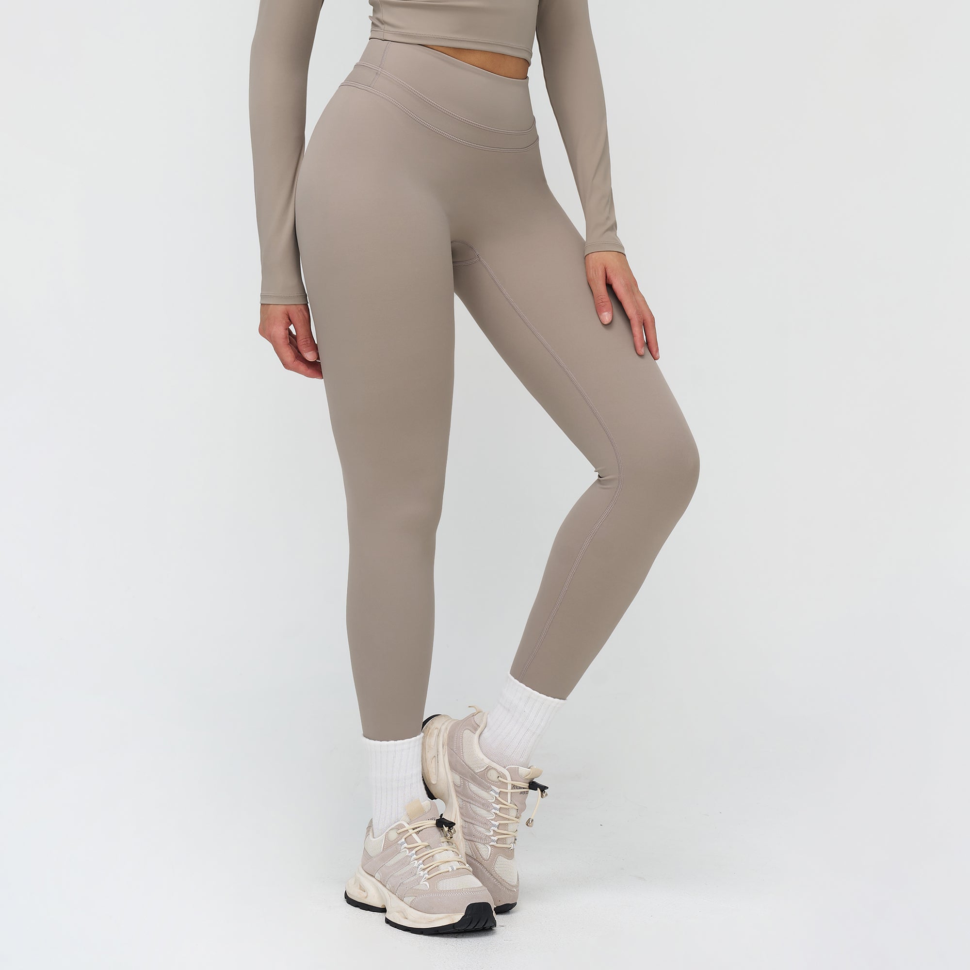 Peach-Lift High-Waisted Sculpting Leggings