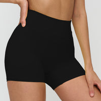 Peach-Lift High-Waisted Fitness Shorts