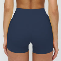 Peach-Lift High-Waisted Fitness Shorts