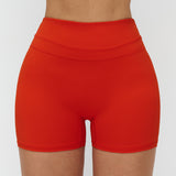 Peach-Lift High-Waisted Fitness Shorts