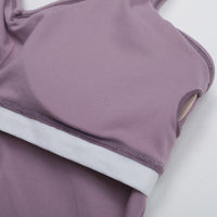 V-Neck Halter Back Sports Tank