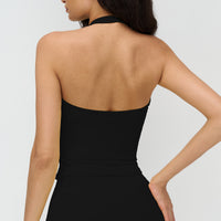 V-Neck Halter Sports Tank Top