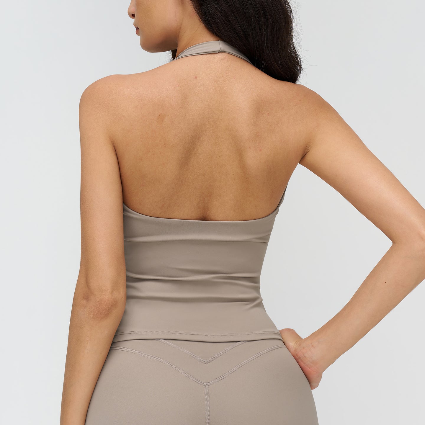 V-Neck Halter Sports Tank Top