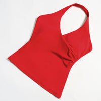 V-Neck Halter Sports Tank Top