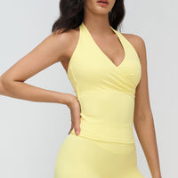 V-Neck Halter Sports Tank Top