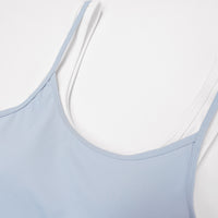 Contrast Two-in-One Tank Bra
