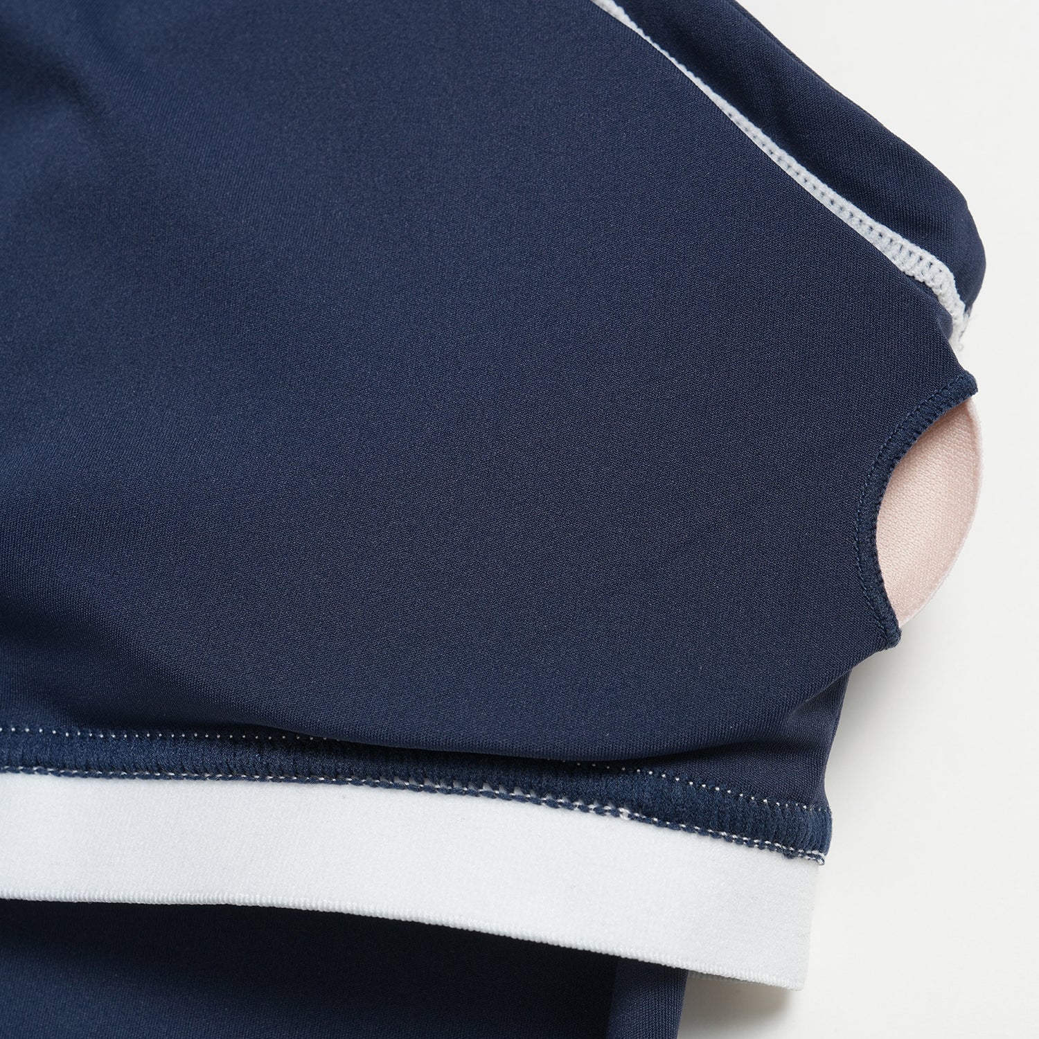 Contrast Stitch Cropped Sports Tank