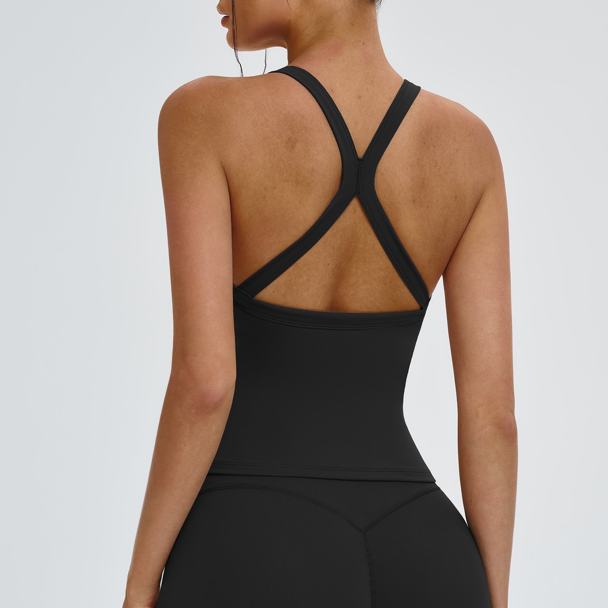 U-Neck Open-Back Sports Tank