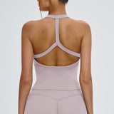 U-Neck Open-Back Sports Tank