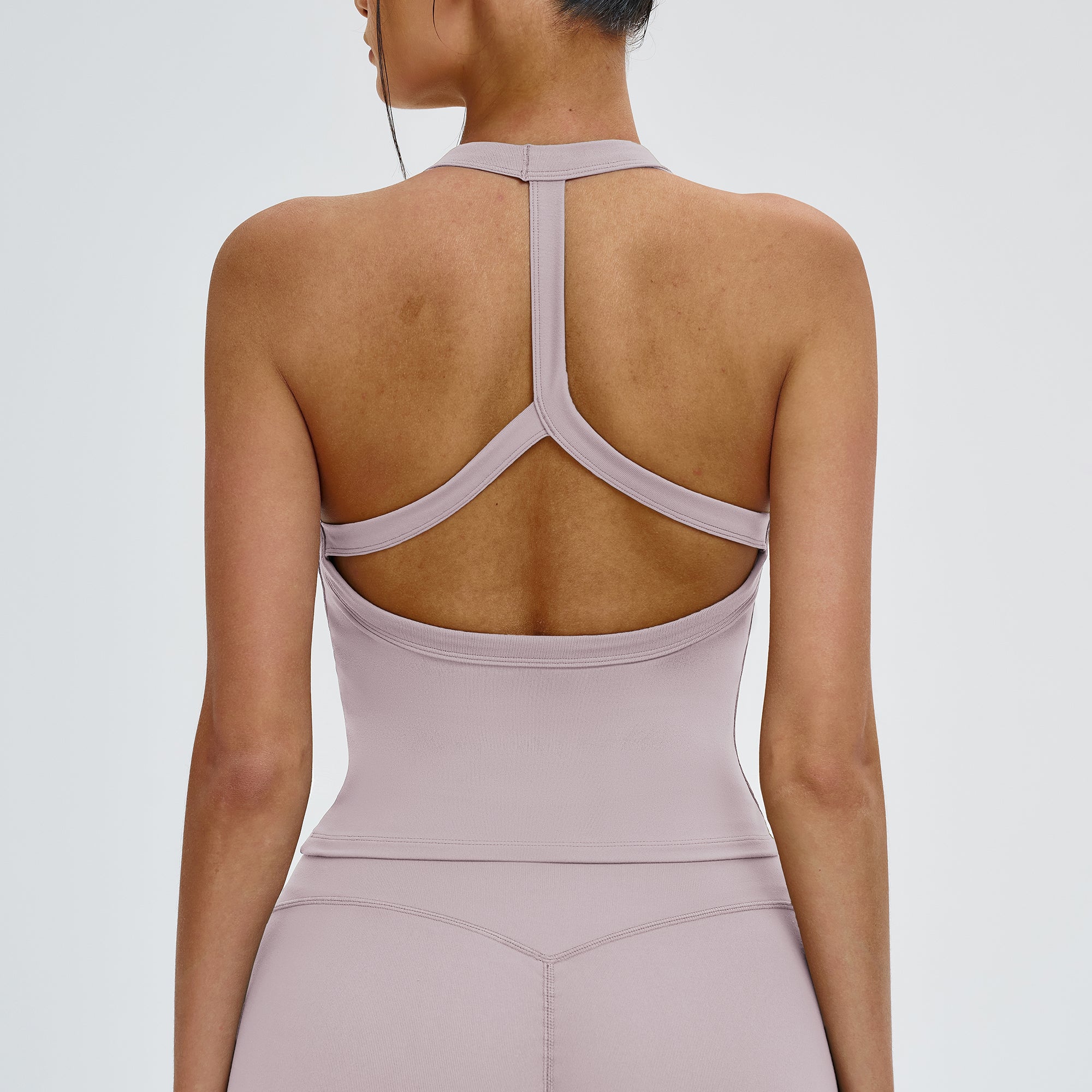 U-Neck Open-Back Sports Tank