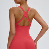 U-Neck Open-Back Sports Tank